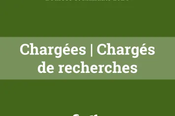 Chargées et Chargés de recherches - Résultats de l'appel Bourses et Mandats 2024