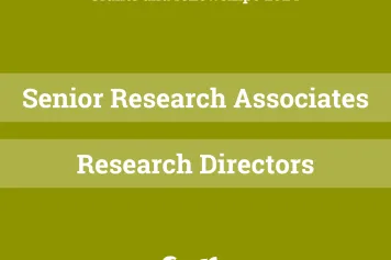 Senior Research Associates and Research Directors - Results of the call Grants and Fellowships 2024
