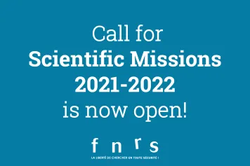 Call for Scientific Missions 2021-2022
