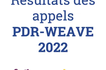 Results of the PDR-WEAVE 2022 calls