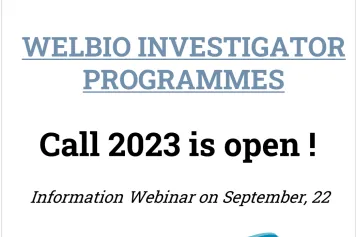 WELBIO INVESTIGATOR PROGRAMME CALL 2023