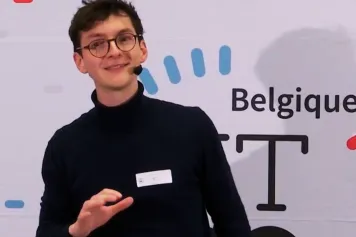 Antoine Ide (UCLouvain) remporte la finale belge du concours MT180