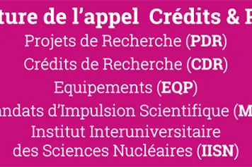 Ouverture de l'appel Crédits et Projets 2022