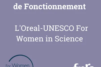 Le FNRS attribue 3 Crédits Supplémentaires de Fonctionnement – « For Women in Science »