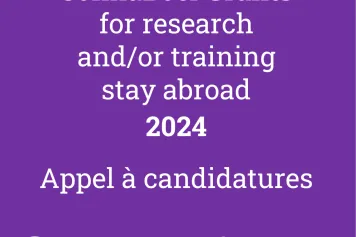 SofinaBoël Grants for research and/or training stay abroad 2024 : appel à candidatures