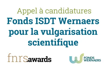 Appels à candidatures du Fonds Wernaers