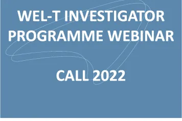 The recording of the WEL-T Research Programme webinar of Friday, December 9 is available here