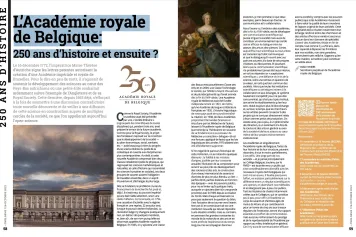 L’Académie royale de Belgique : 250 ans d’histoire et ensuite ? 