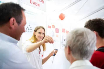 Télévie en fête, l'Espace Recherche