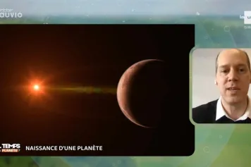 Photographie de la naissance d'une planète