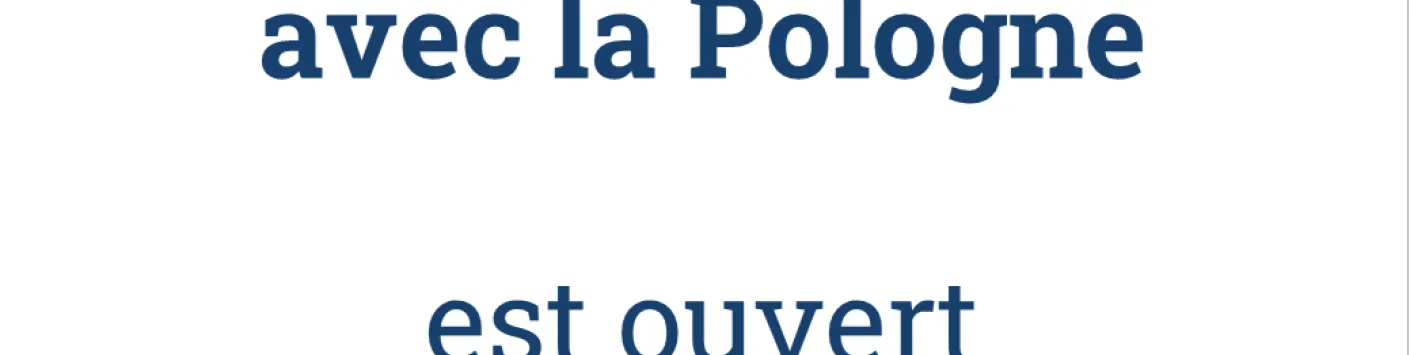 Ouverture de l’appel bilatéral à projets de mobilité 2023 entre FNRS et la Pologne (Polish Academy of Sciences – « PAS »)