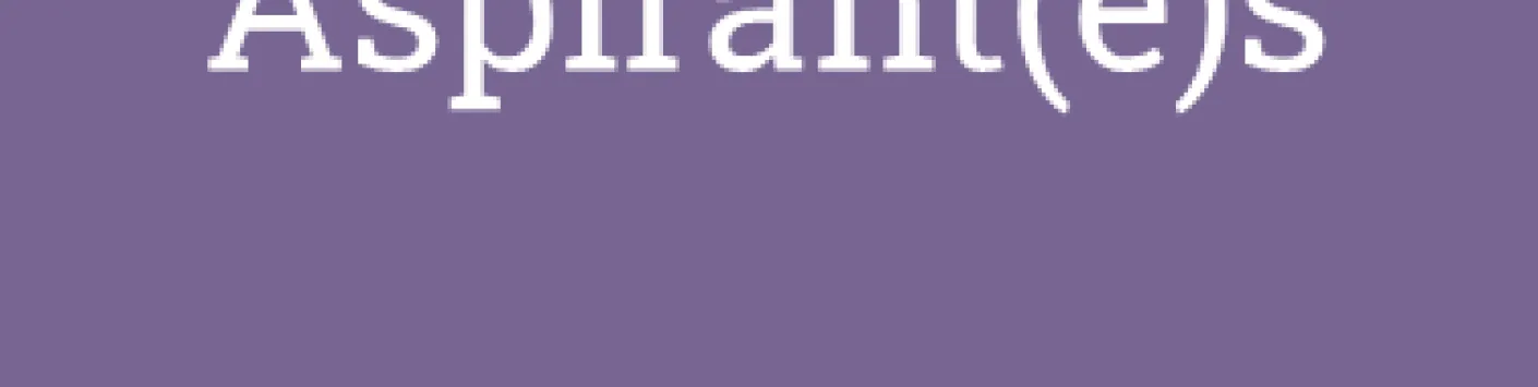 Résultats de l'appel Bourses et Mandats 2022 - Aspirant(e)s