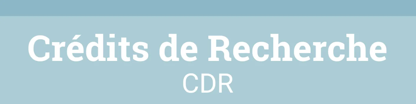 Résultats de l'appel Crédits et Projets 2024 : instrument Crédits de recherche