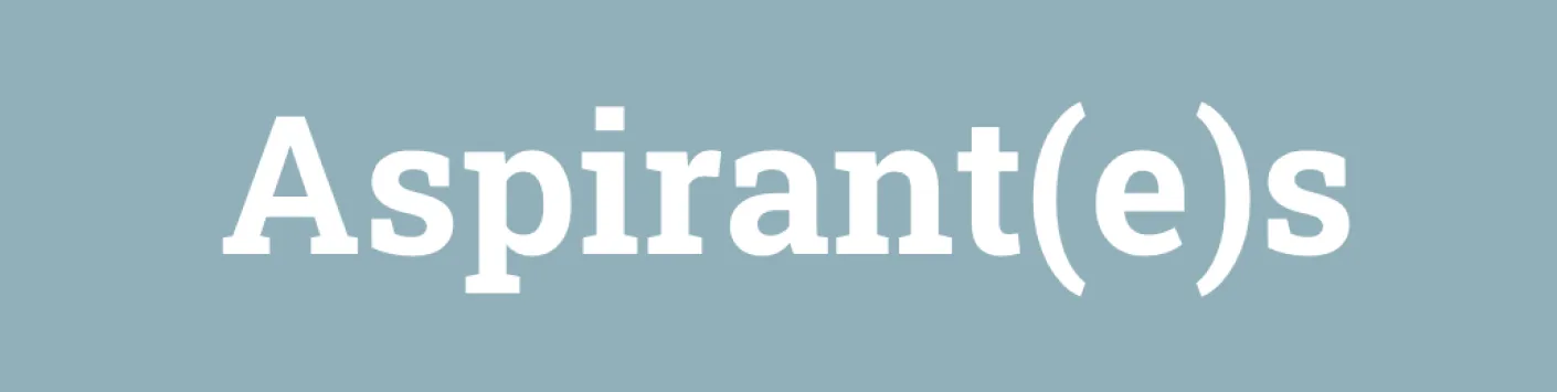 Résultats de l’appel Bourses et mandats 2023 - Aspirant(e)s