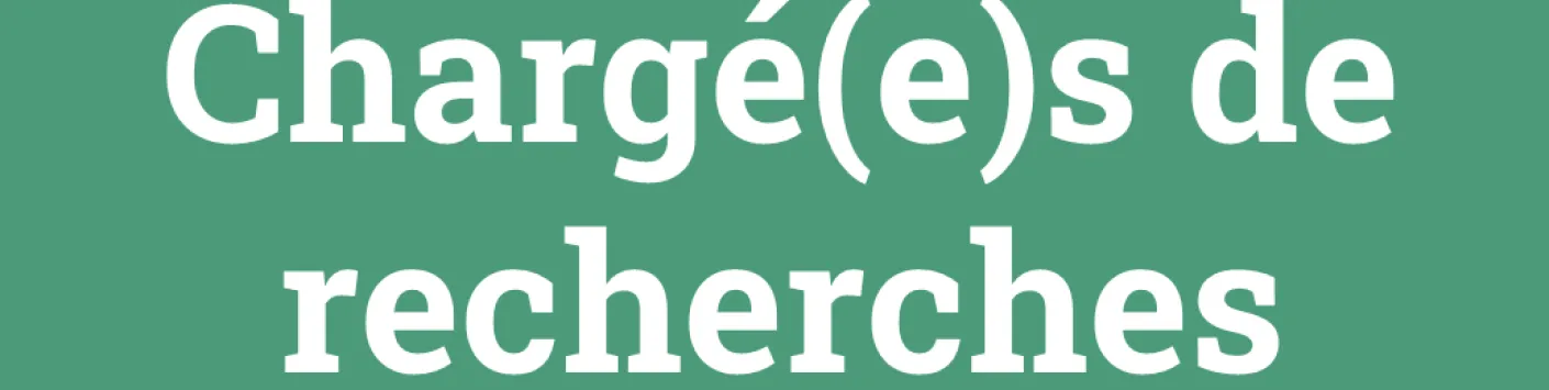 Résultats de l’appel Bourses et mandats 2023 - Chargé(e)s de recherche