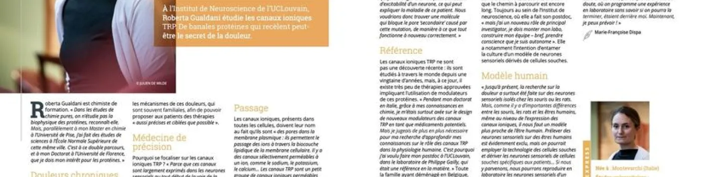Félicitations à Roberta Gualdani, nouvelle Chercheuse qualifiée FNRS à l'UCLouvain – Université catholique de Louvain 